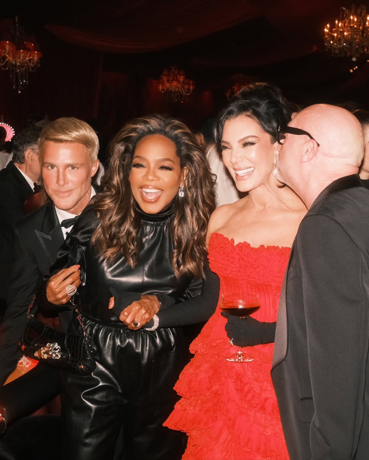 Kris Jenner's Bond-Themed 70th Bash: Pics
19