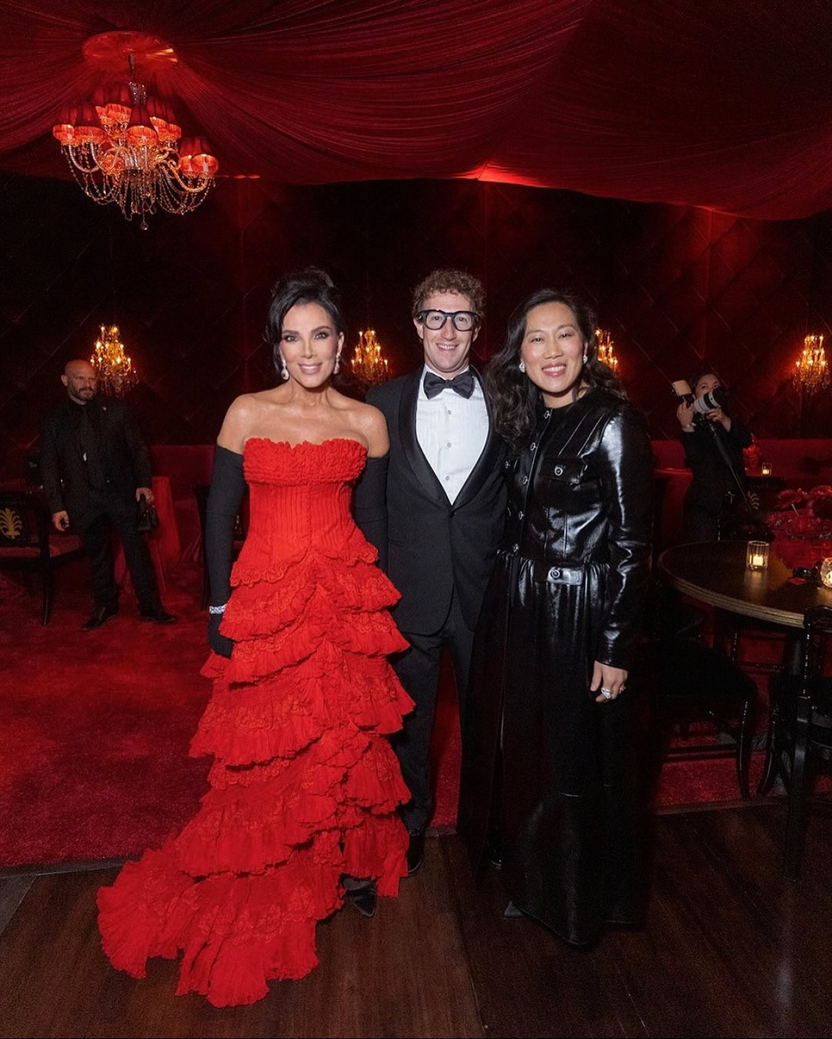 Kris Jenner's Bond-Themed 70th Bash: Pics
3