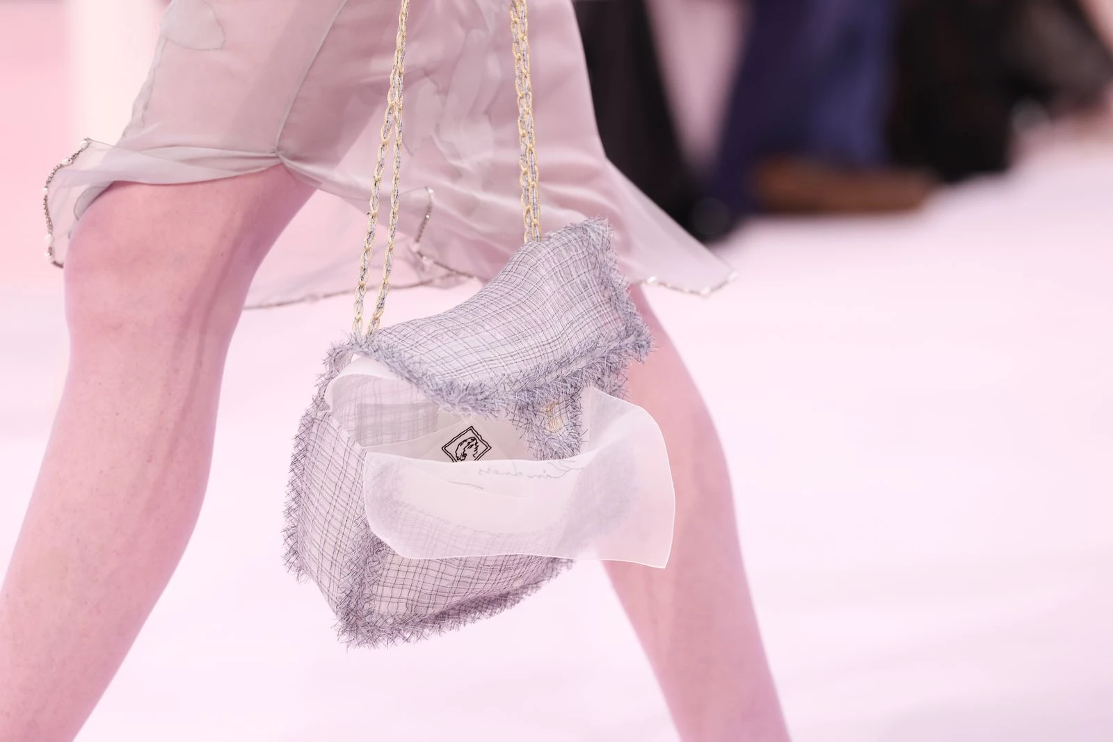 Mathieu Blasi showed a new version of the iconic Chanel bag – weightless and almost transparent3