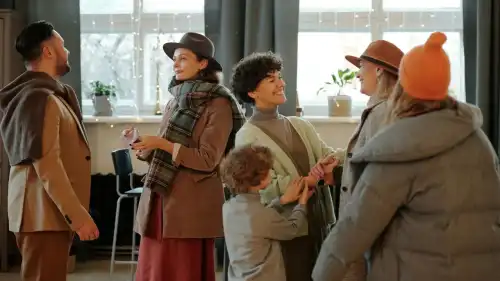 How to behave at a party so that they want…