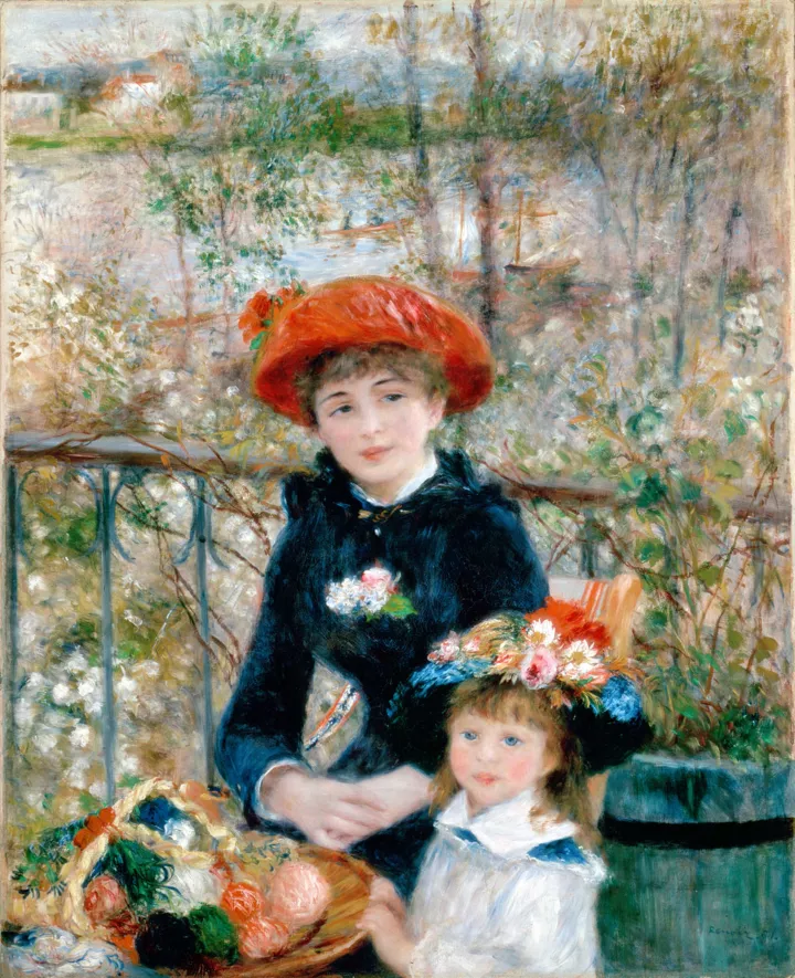 Beauty images in the paintings of Pierre Auguste Renoir2