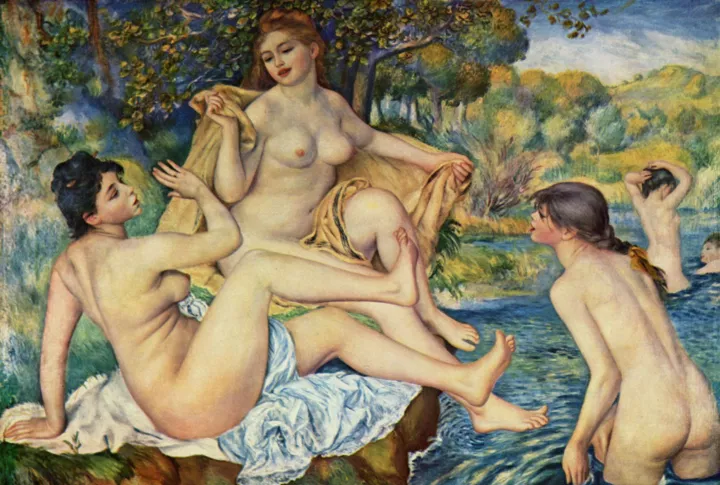 Beauty images in the paintings of Pierre Auguste Renoir5