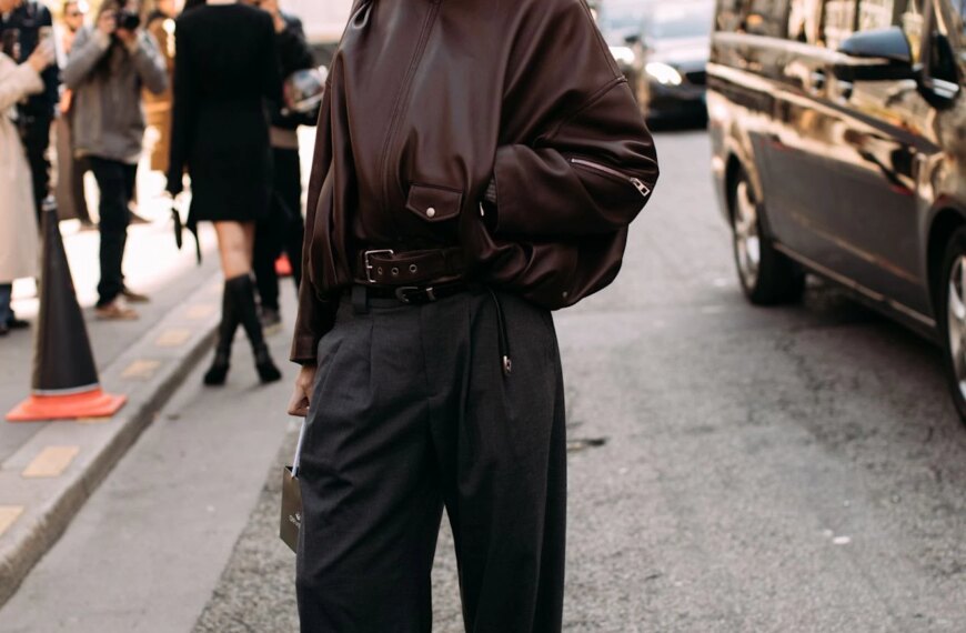 If it's leather, then oversized: what are the most fashionable jackets that…