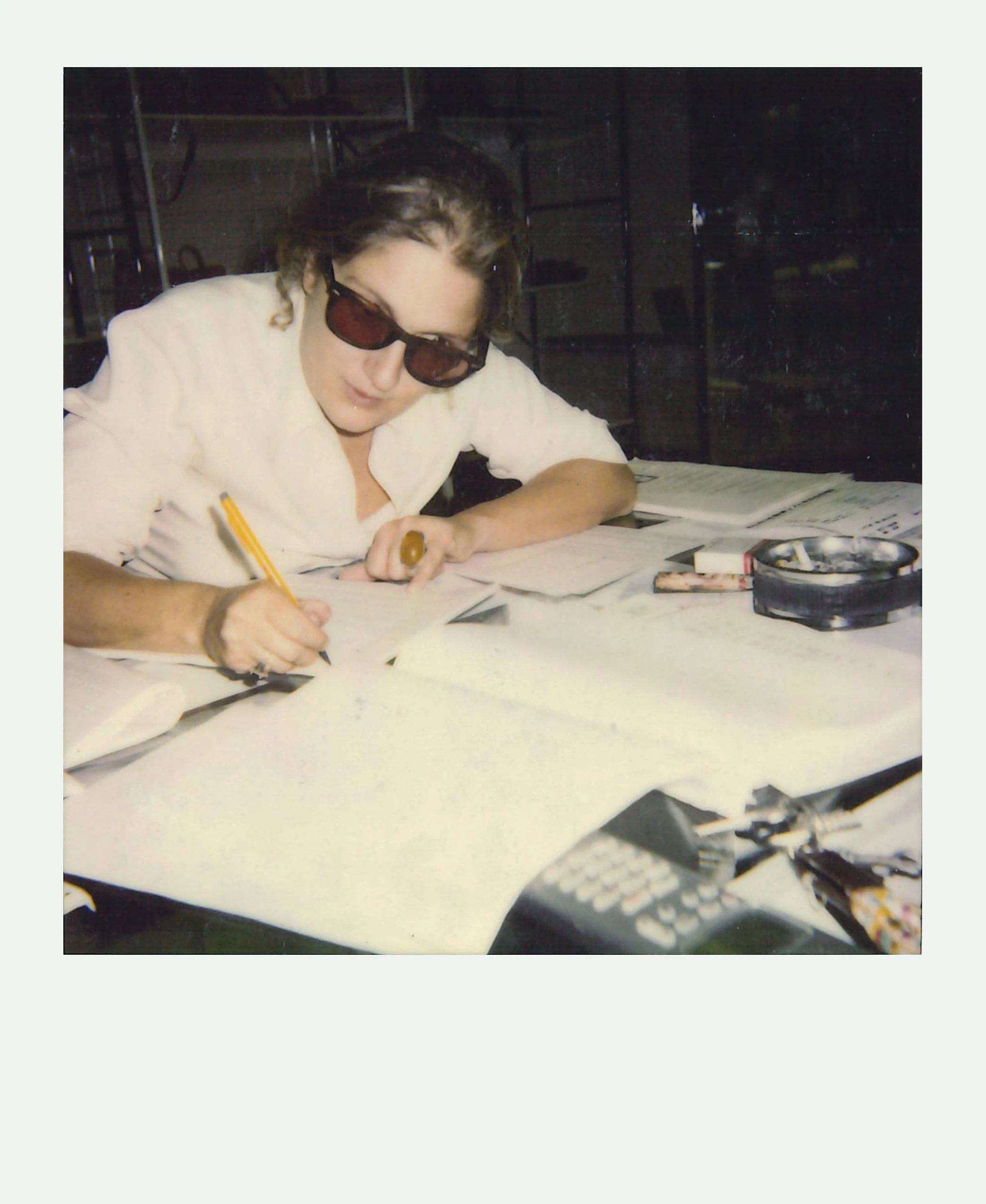 Maria Grazia Chiuri during her first period at Fendi, circa 19920