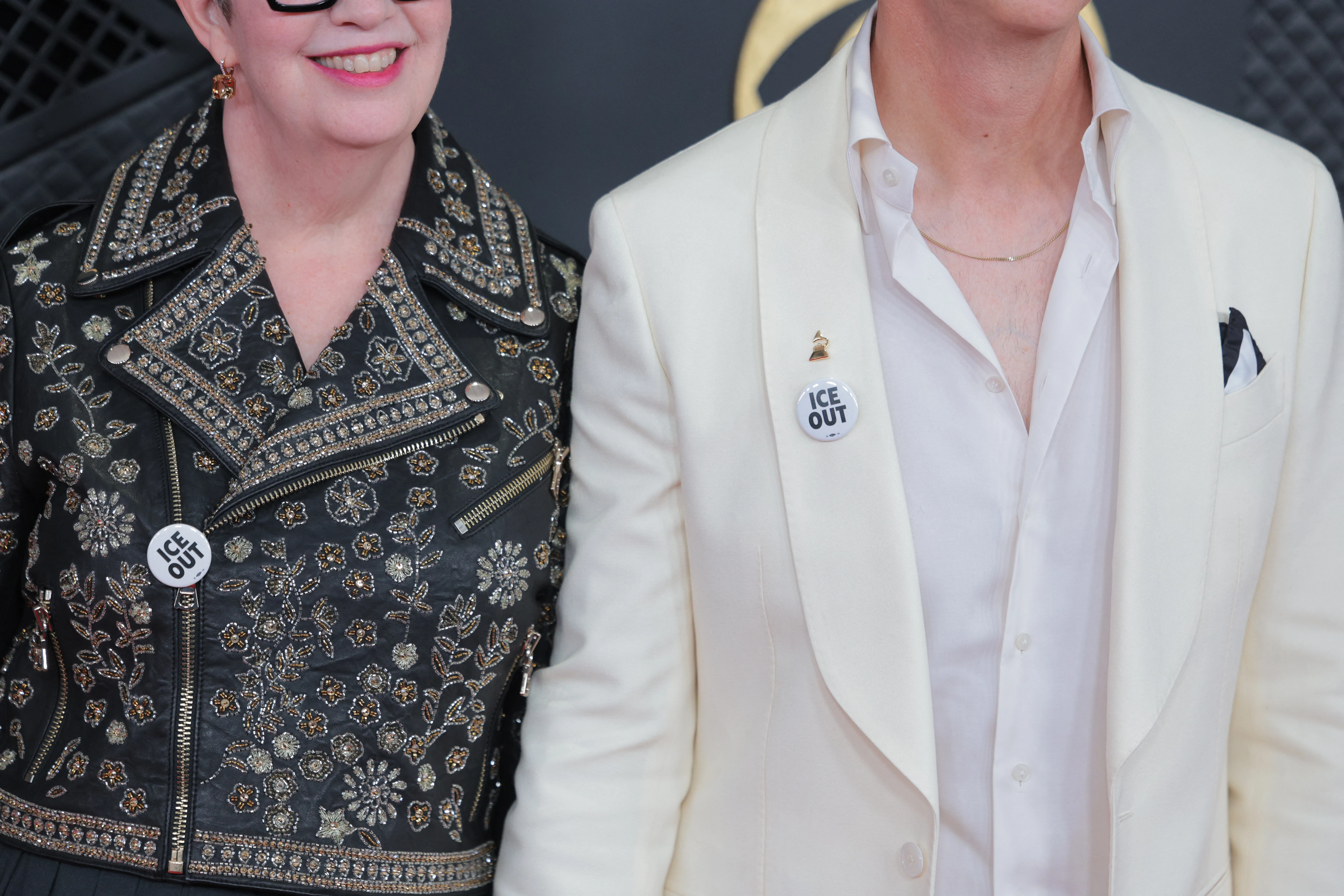 These badges have become a staple accessory during the 2026 awards season4