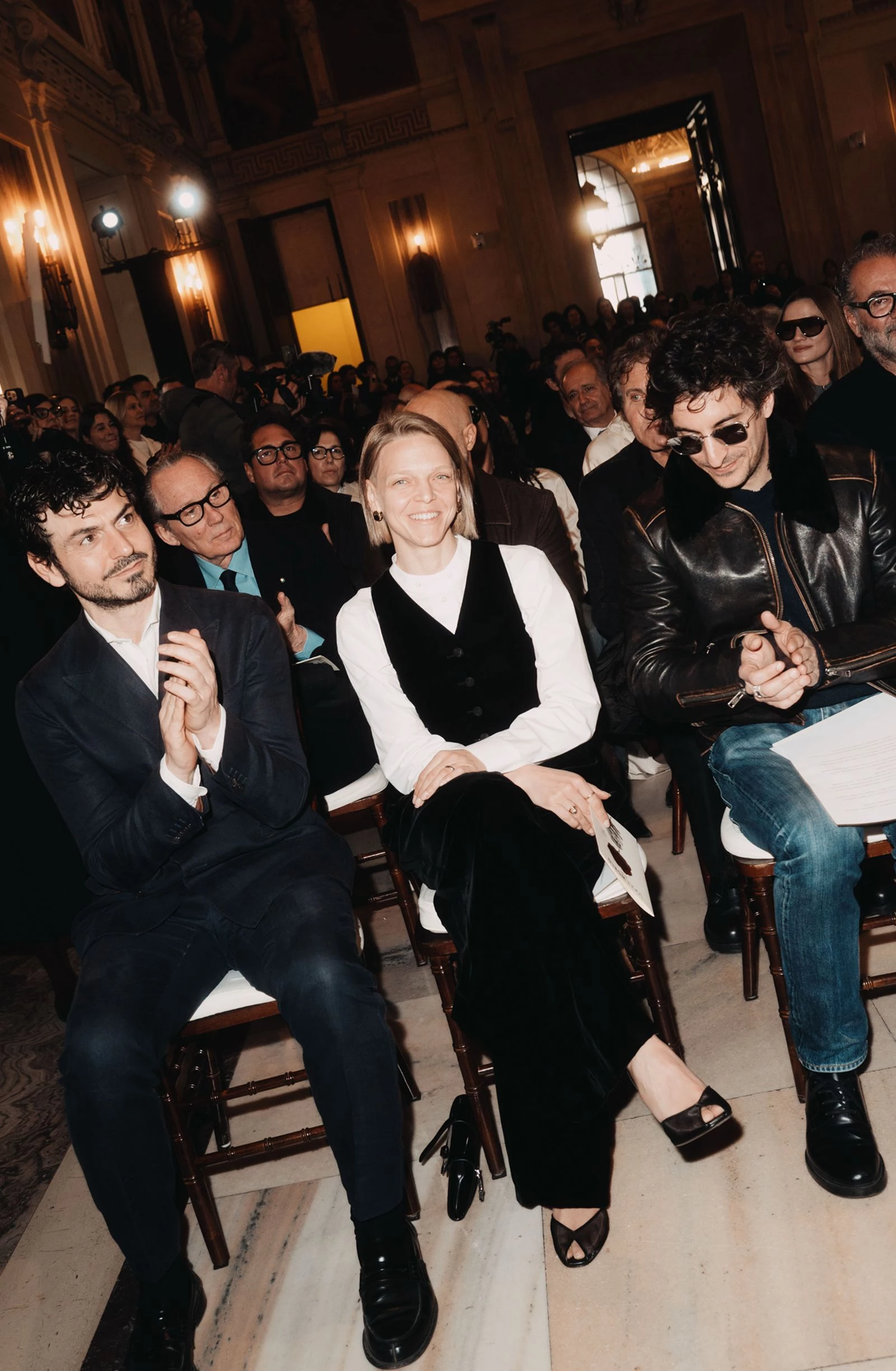 Arianna Fontana at the Vogue World press conference. Photo: Lucas Possiede3