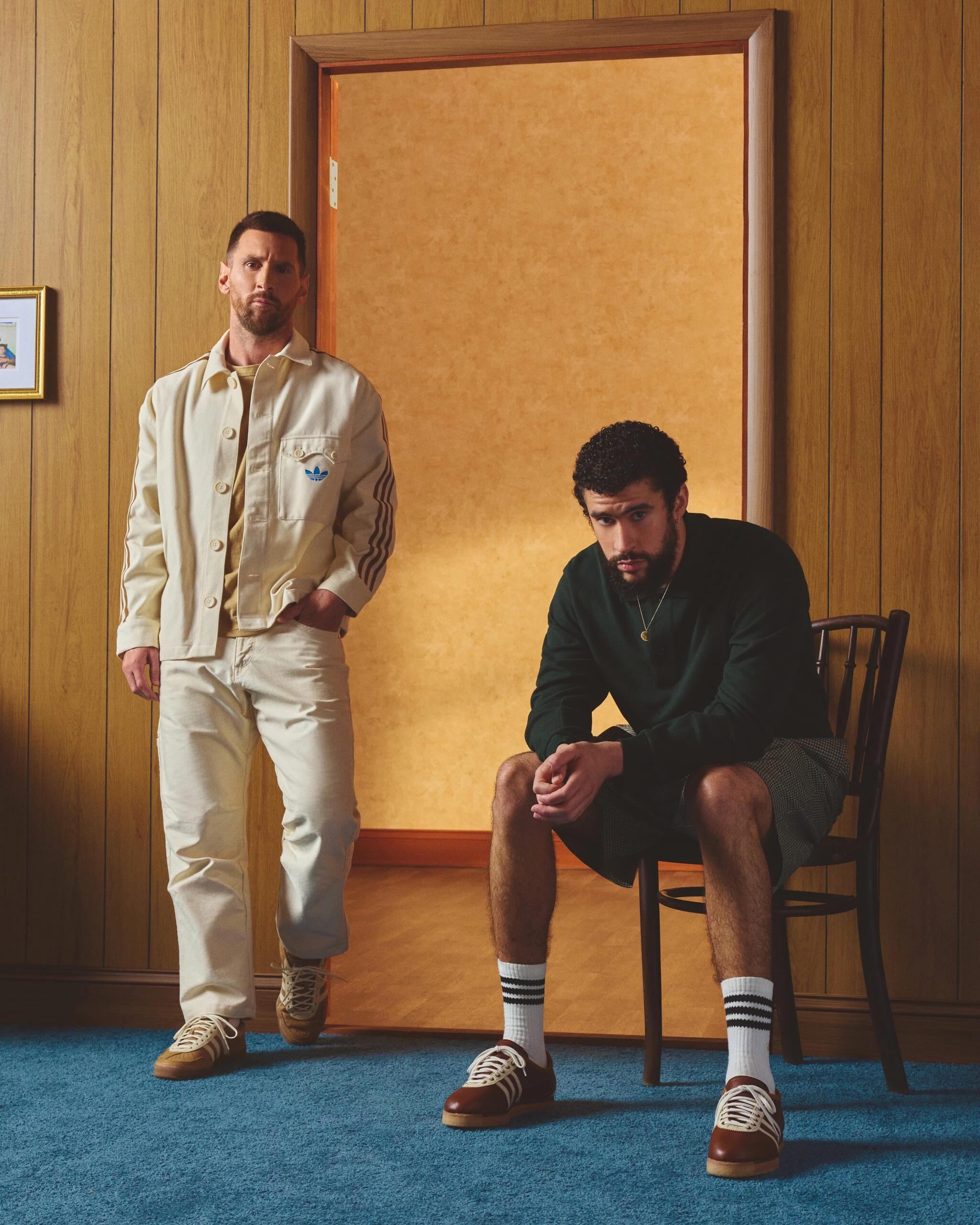 Lionel Messi and Bad Bunny in adidas Originals advertising campaign4