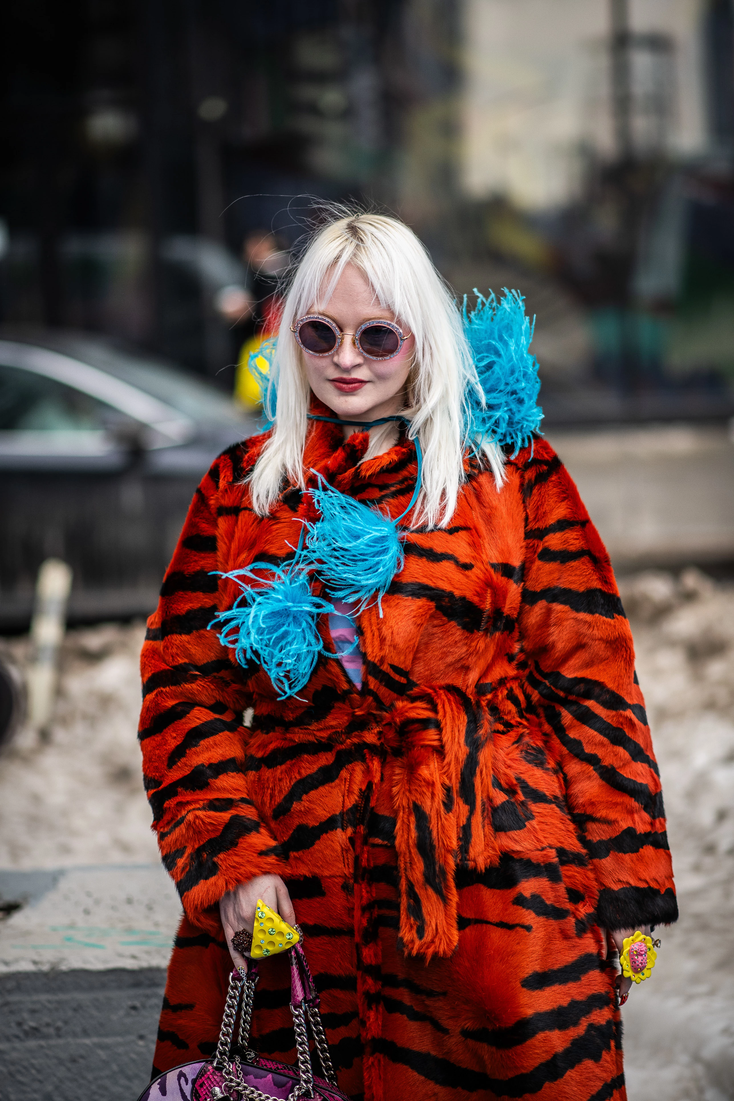 Streetstyle: the most fashionable girls on the streets of New York13