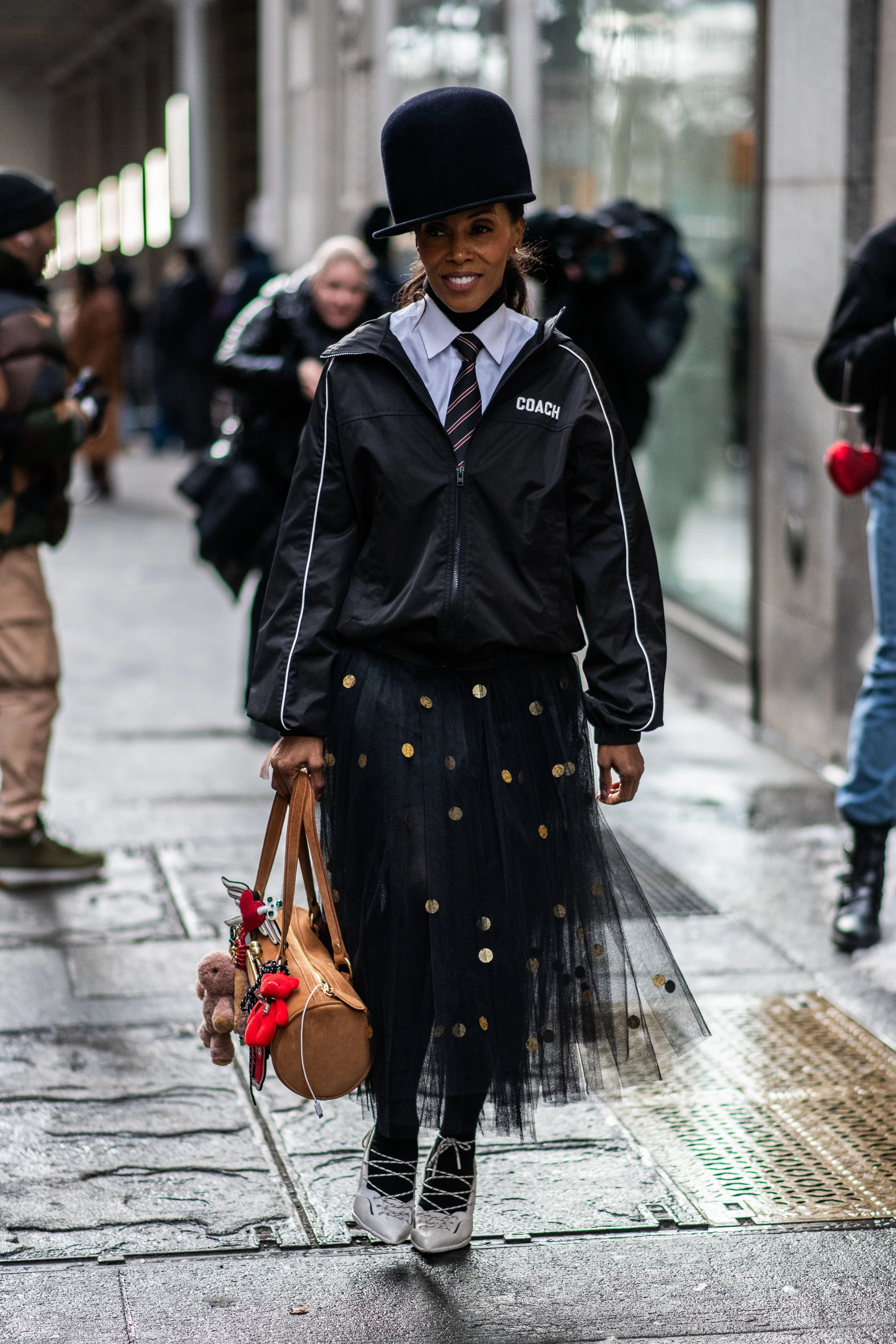 Streetstyle: the most fashionable girls on the streets of New York2
