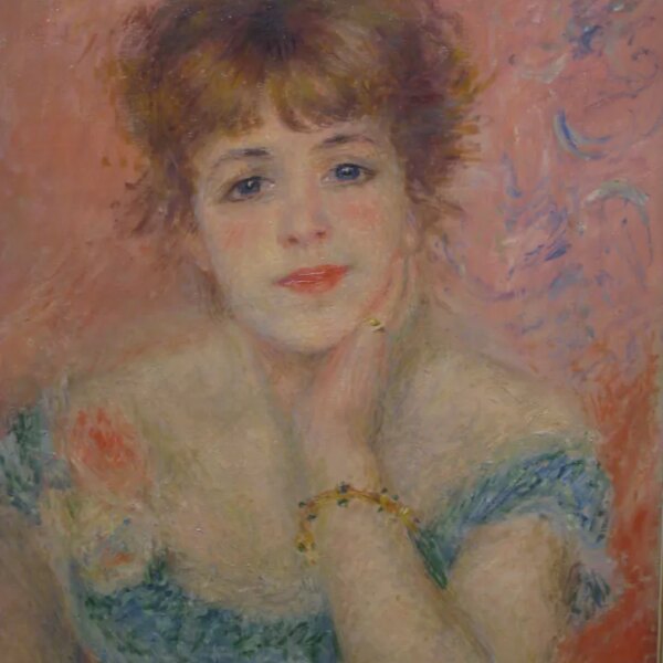 Beauty images in the paintings of Pierre Auguste Renoir