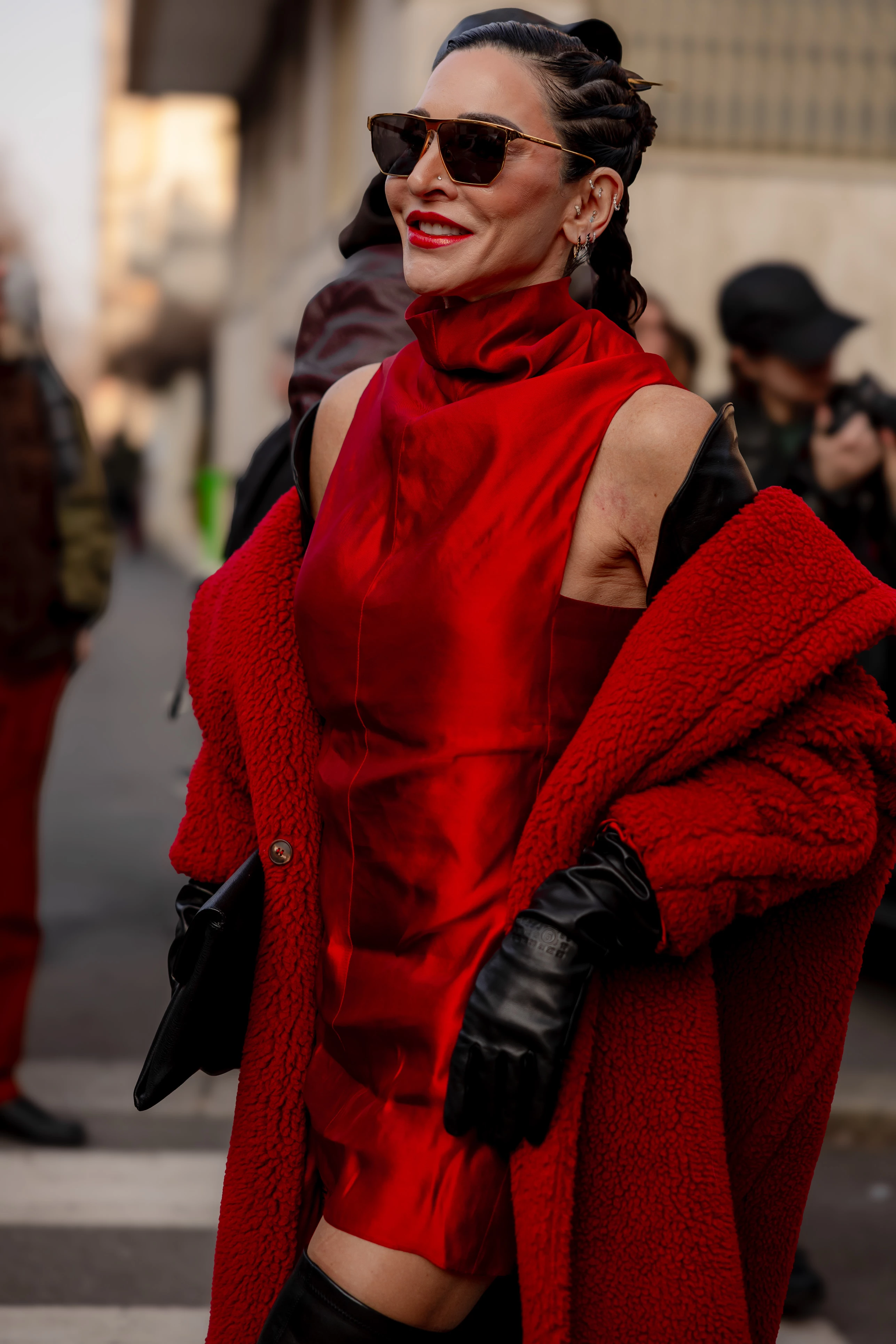 Streetstyle: the most fashionable girls on the streets of Milan7