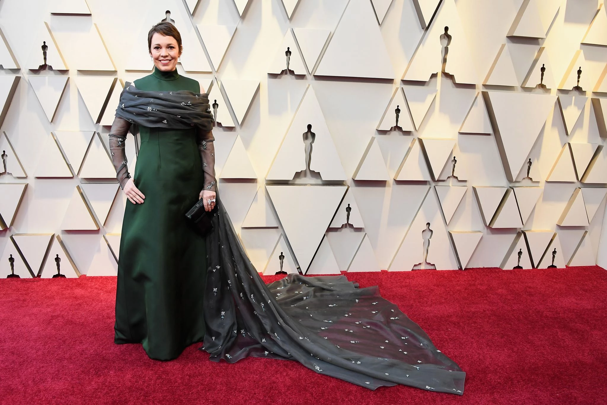 Olivia Colman in Prada, 20197