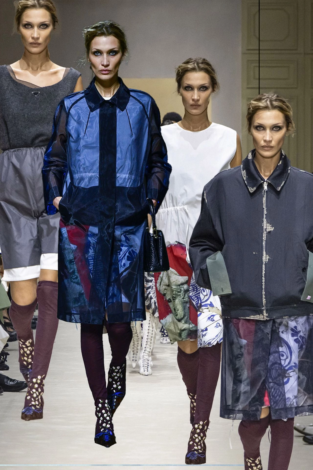 Prada's approach: how to create different looks from the same things0