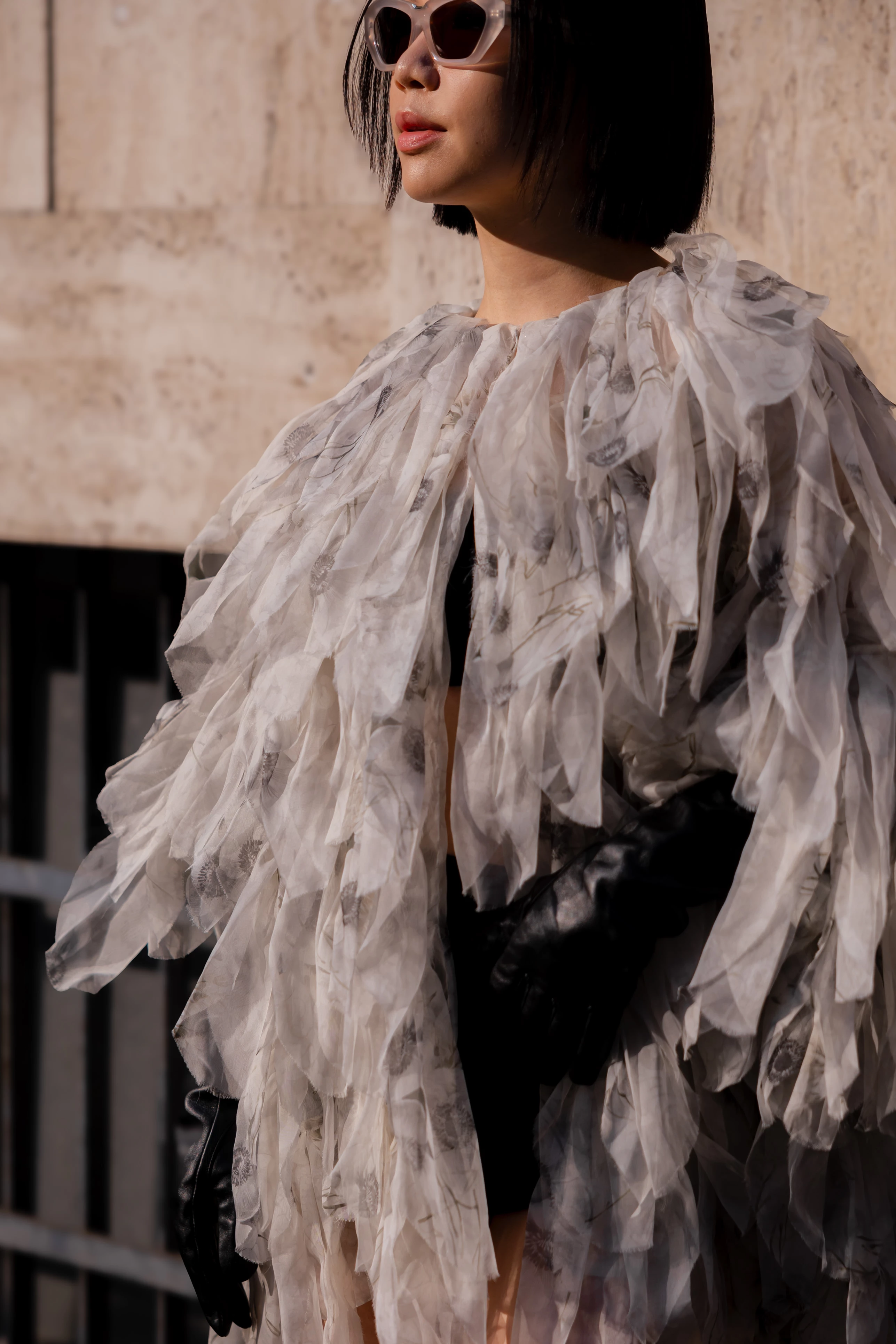 Streetstyle: the most fashionable girls on the streets of Milan4