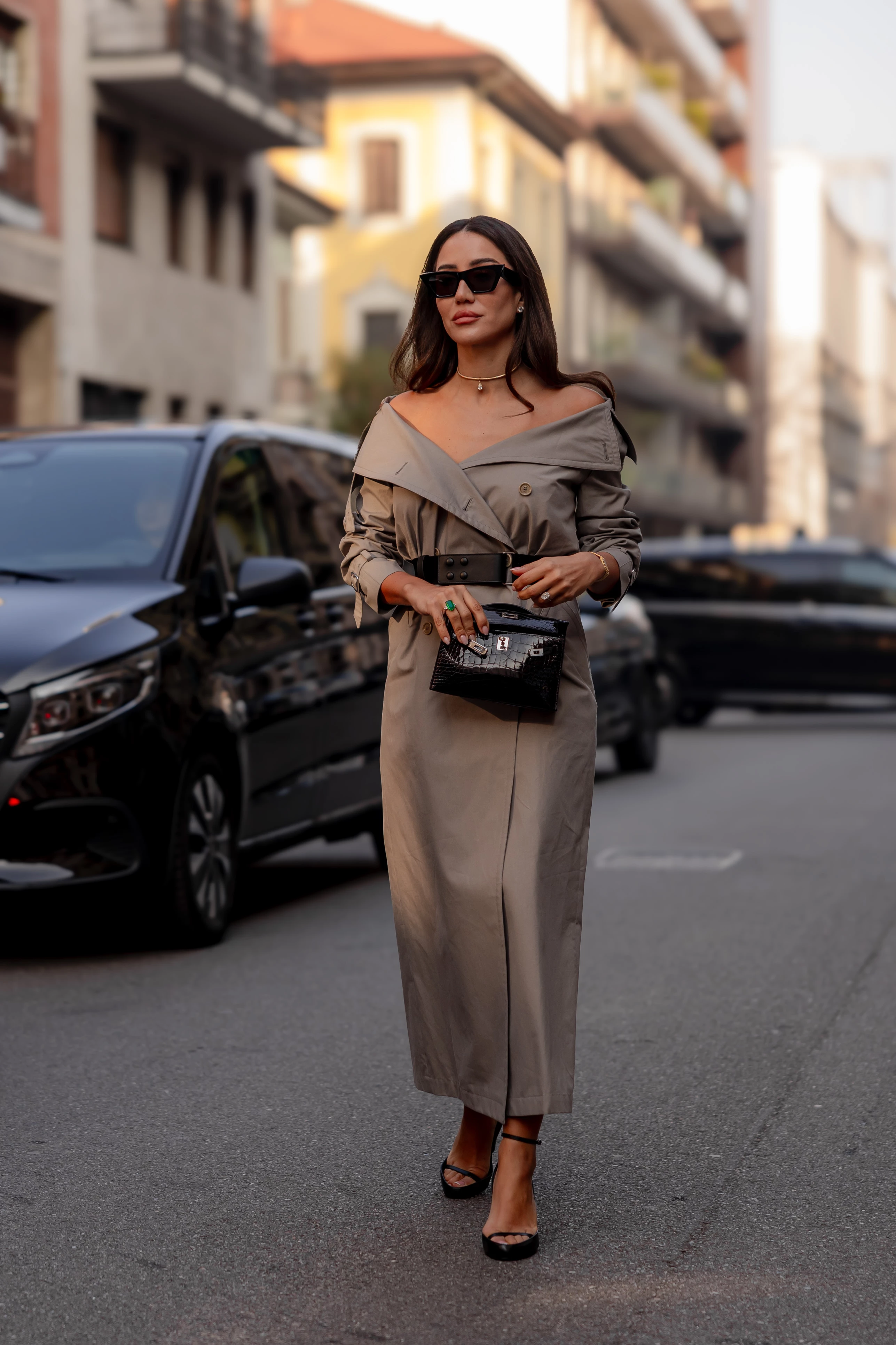 Streetstyle: the most fashionable girls on the streets of Milan12