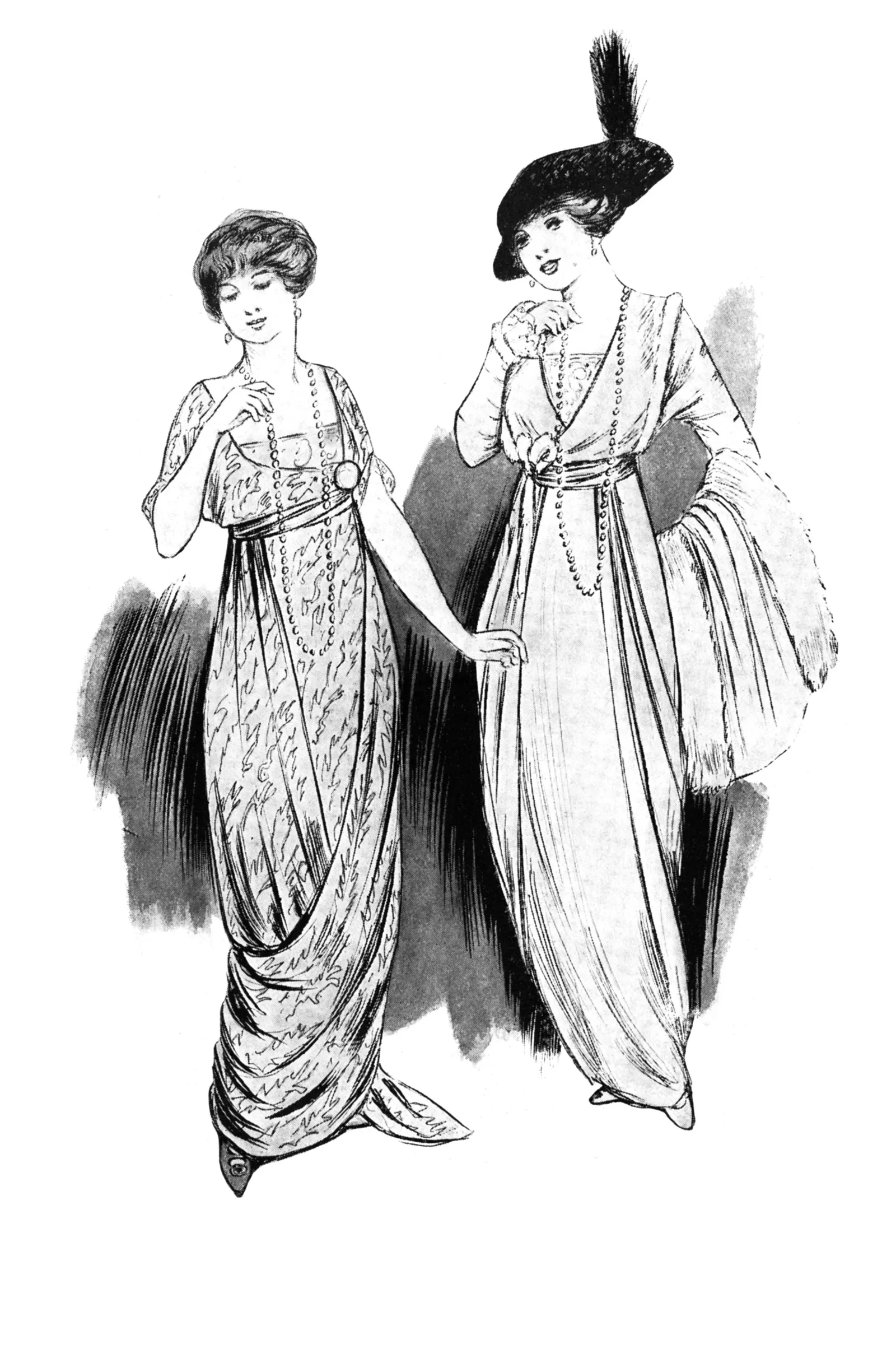 Chanel hat in Vogue, January 19131