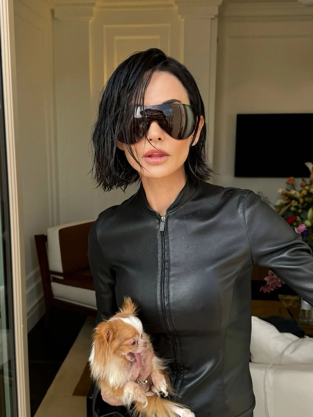 Demi Moore radically changed her image and cut off her legendary hair0