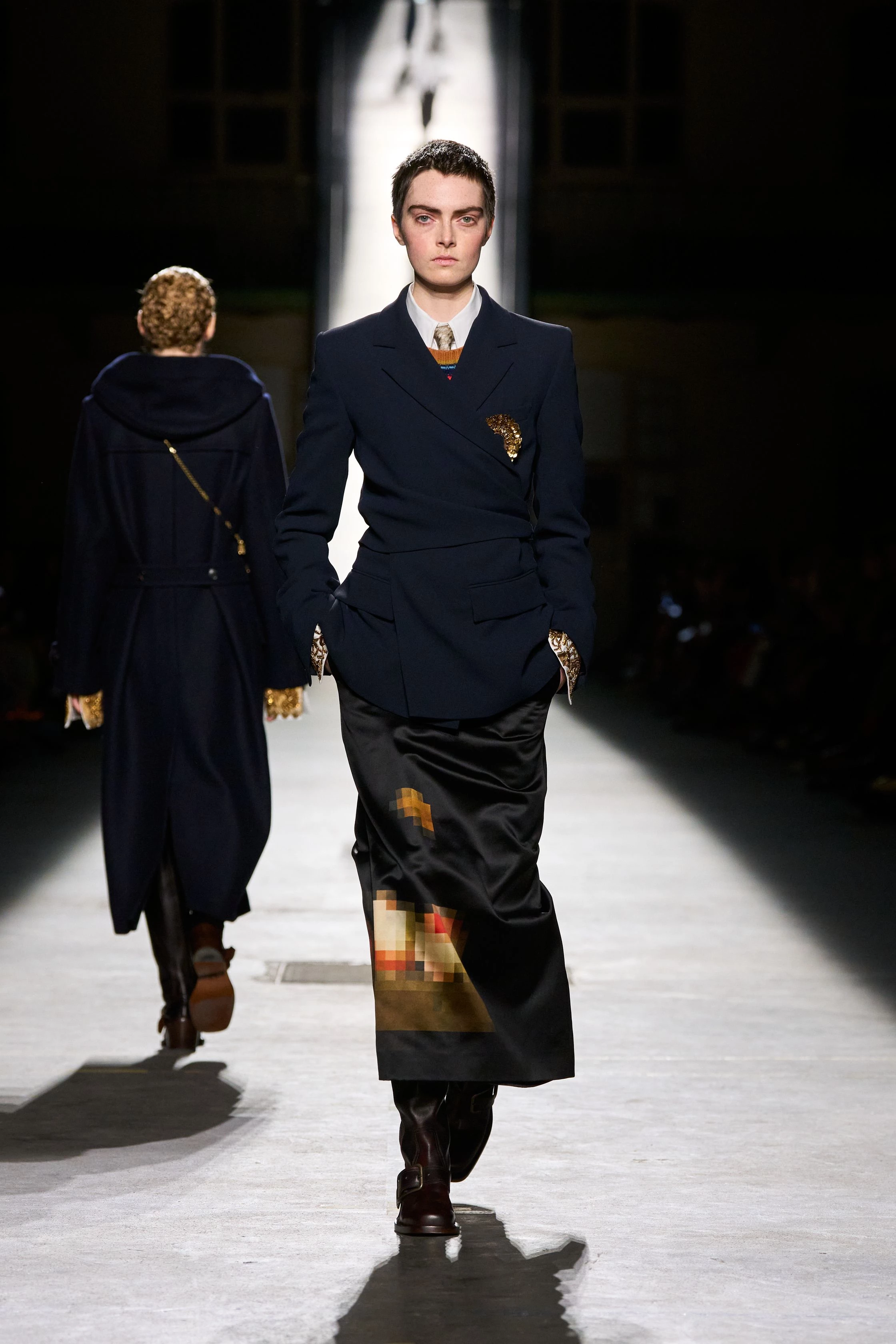 Nostalgia for youth: what the new Dries Van Noten fall-winter 2026/2027 collection turned out like0
