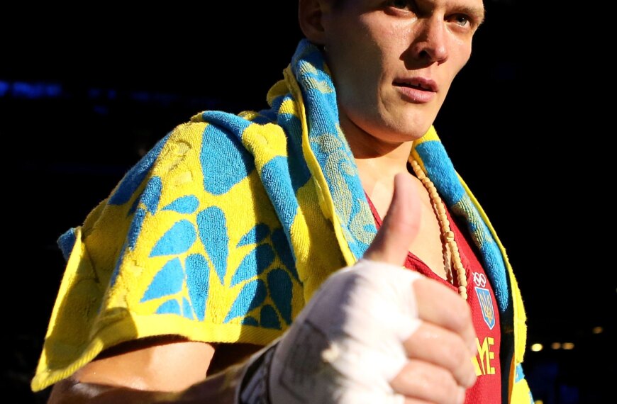 28 iconic photos of Oleksandr Usyk — the undefeated Ukrainian and world…
