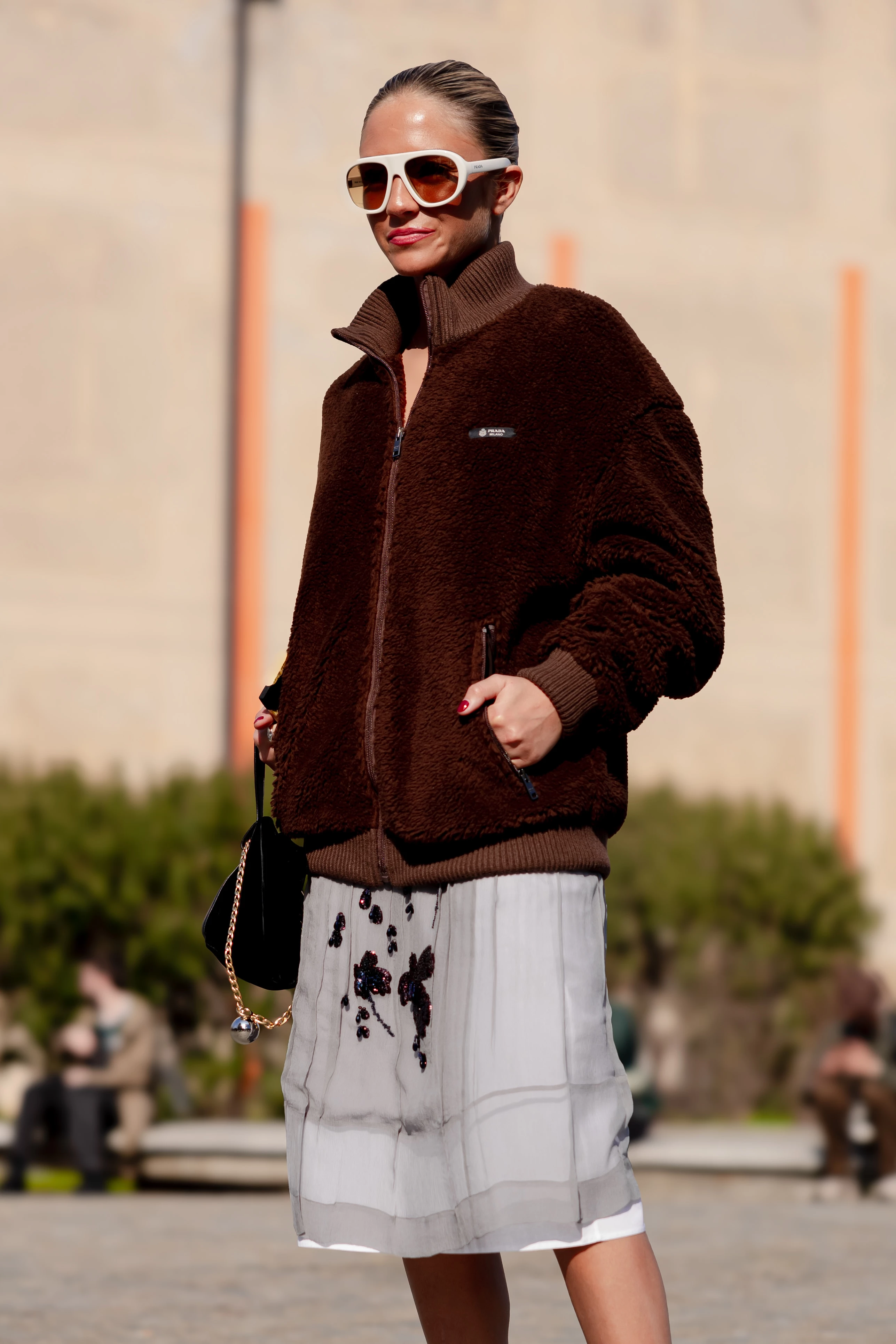 Streetstyle: the most fashionable girls on the streets of Milan1