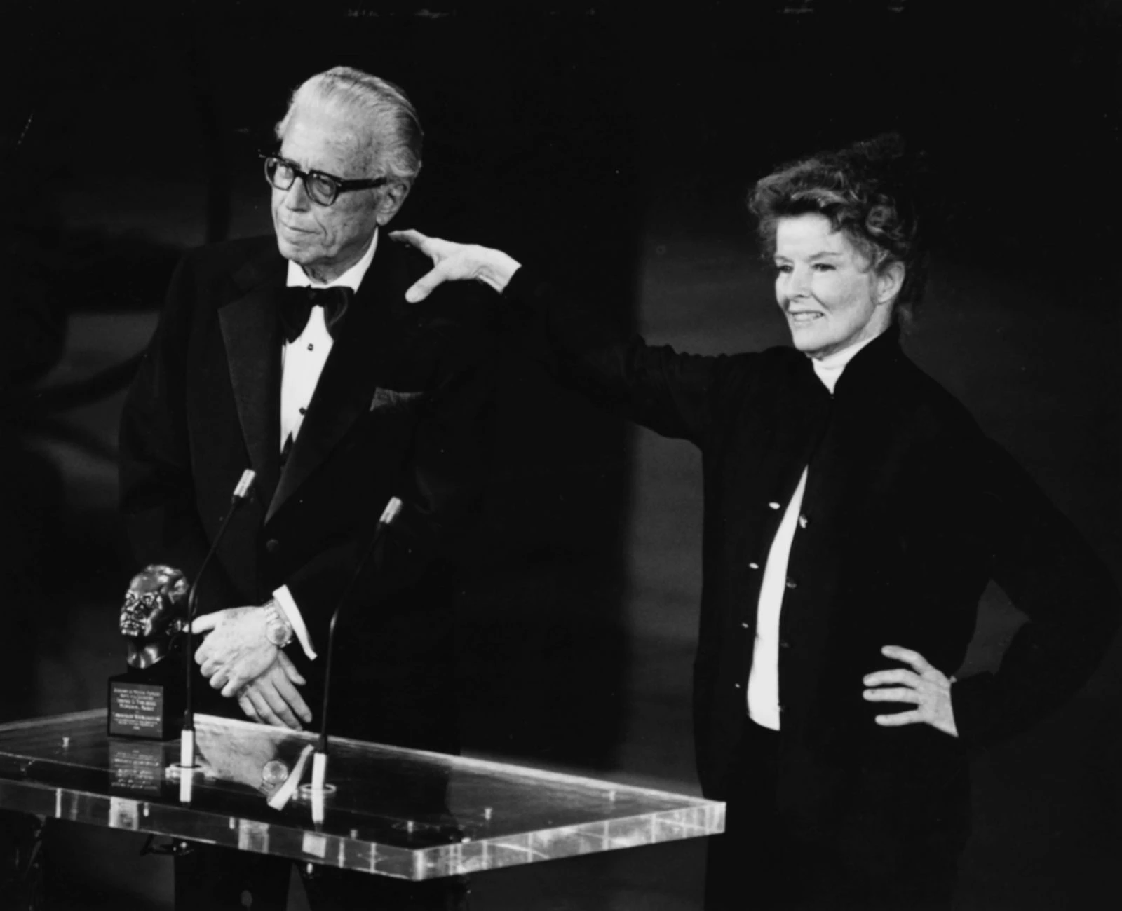 Katharine Hepburn at the award ceremony6