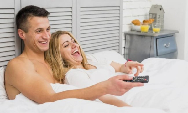 Porn in intimate life…