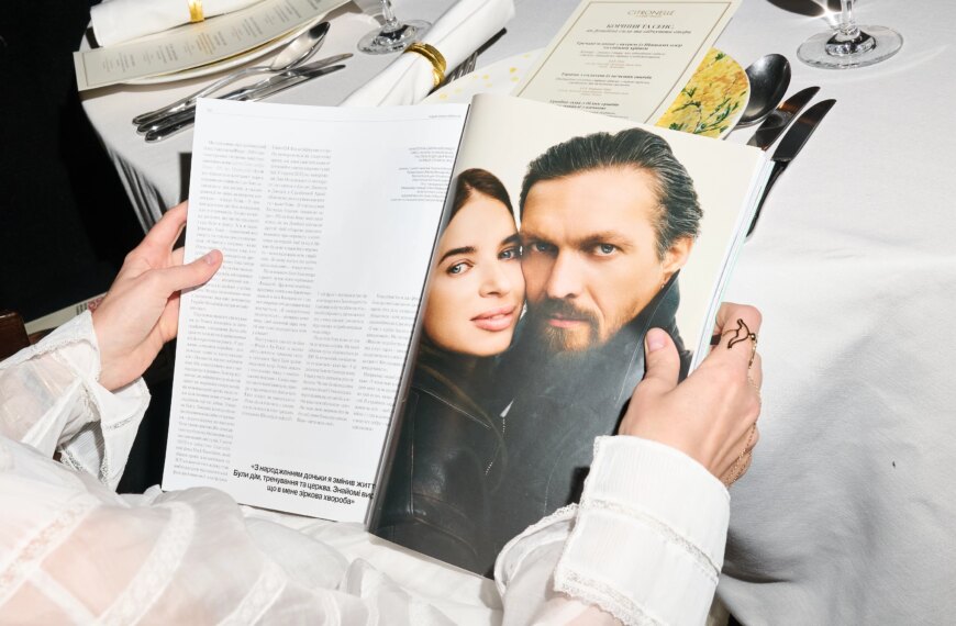 Ukrainian Vogue presents spring issue — with Oleksandr Usyk on the cover