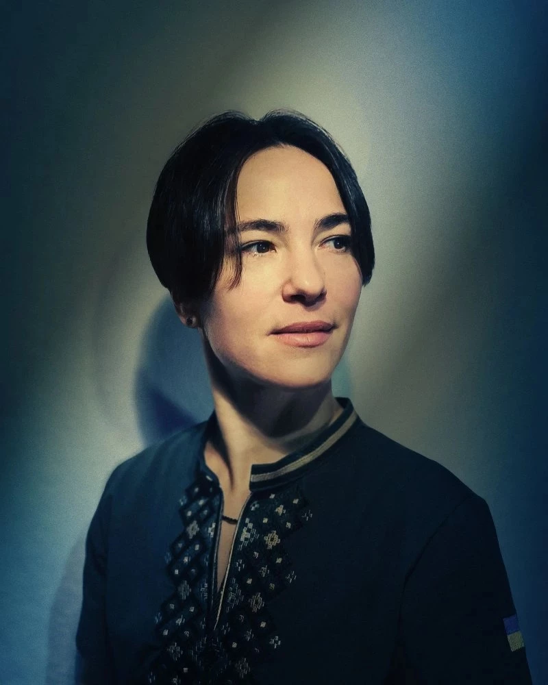 Human rights activist Olena Shevchenko, photo by Time5