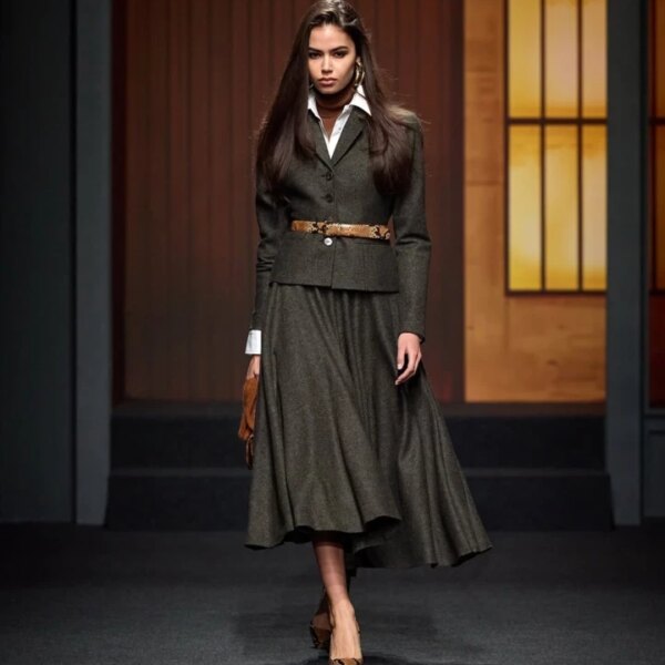 Workink girl: everyday manicure idea from Milan Fashion Week