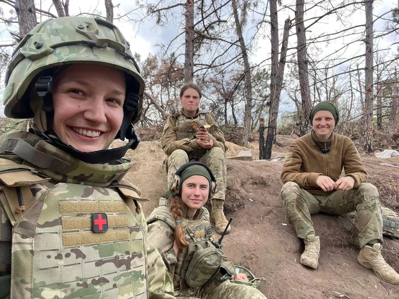 Kateryna Pryimak, co-founder of the Women's Veterans Movement4