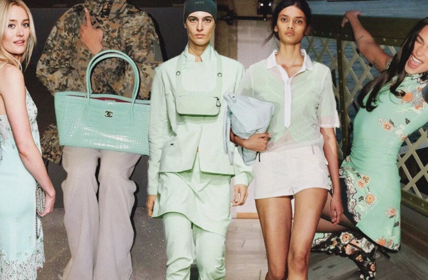 Toothpaste Dressing: The trendy mint shade we're all hooked on