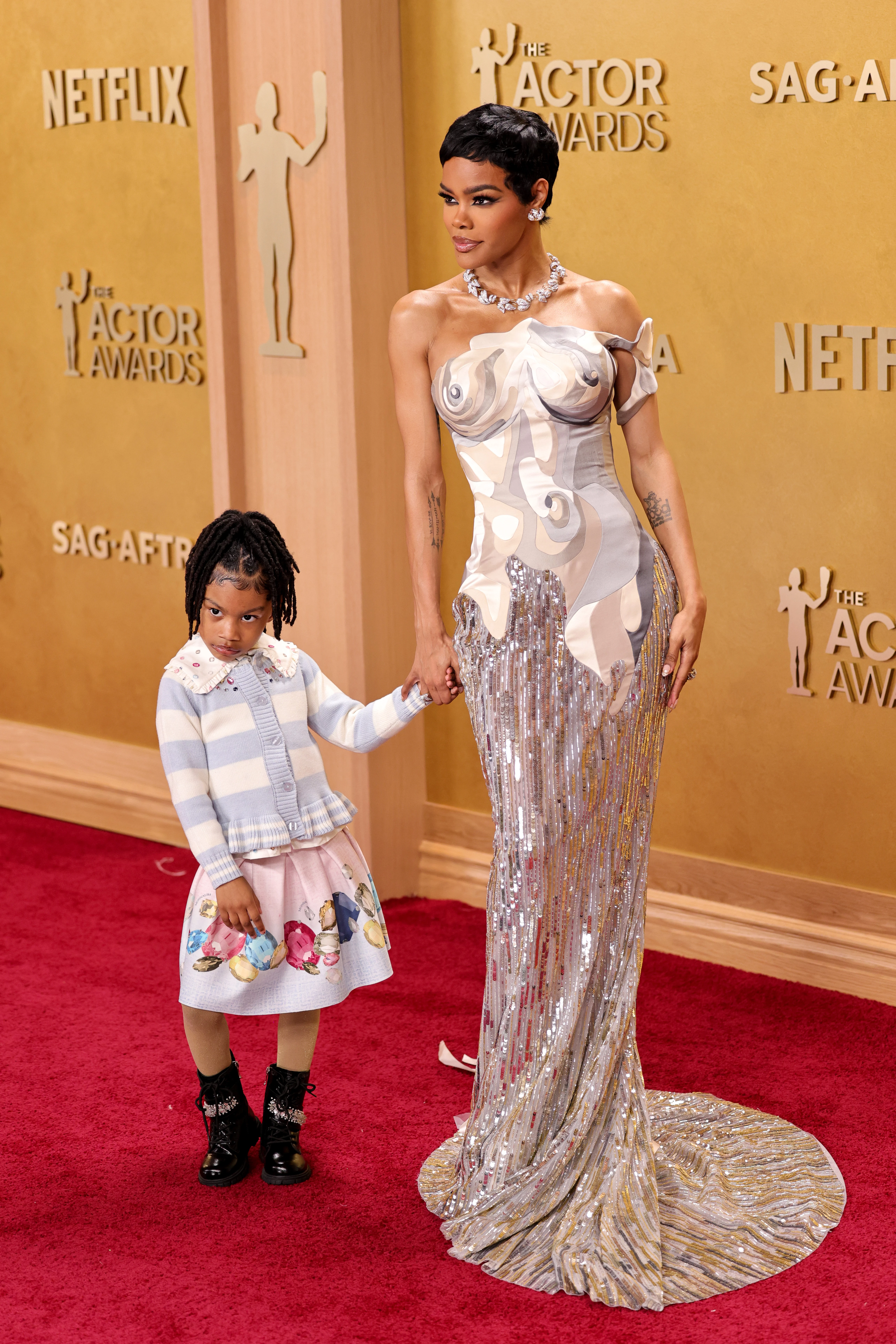 Teyana Taylor in Thom Browne2