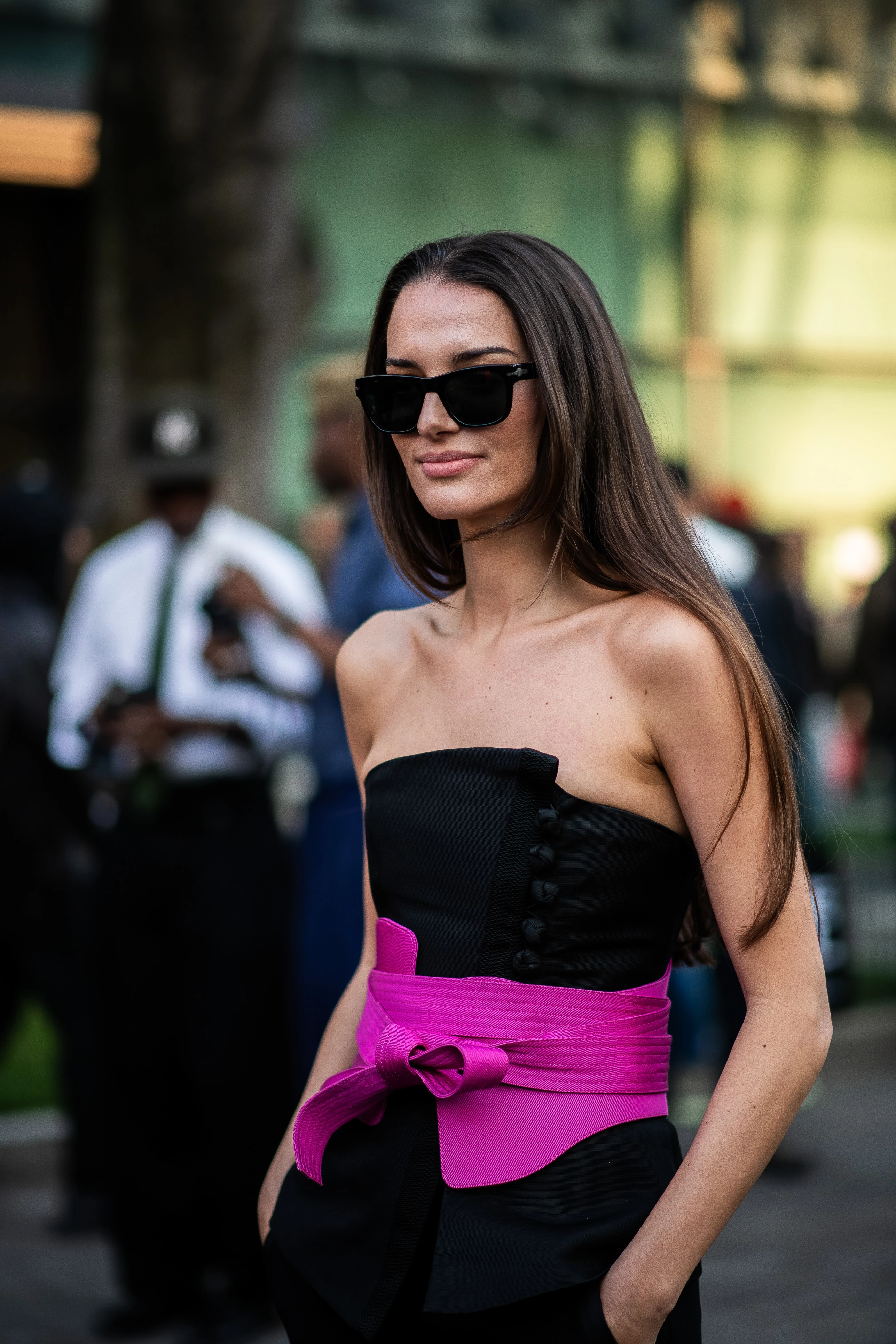 Streetstyle: the most fashionable girls on the streets of Milan27