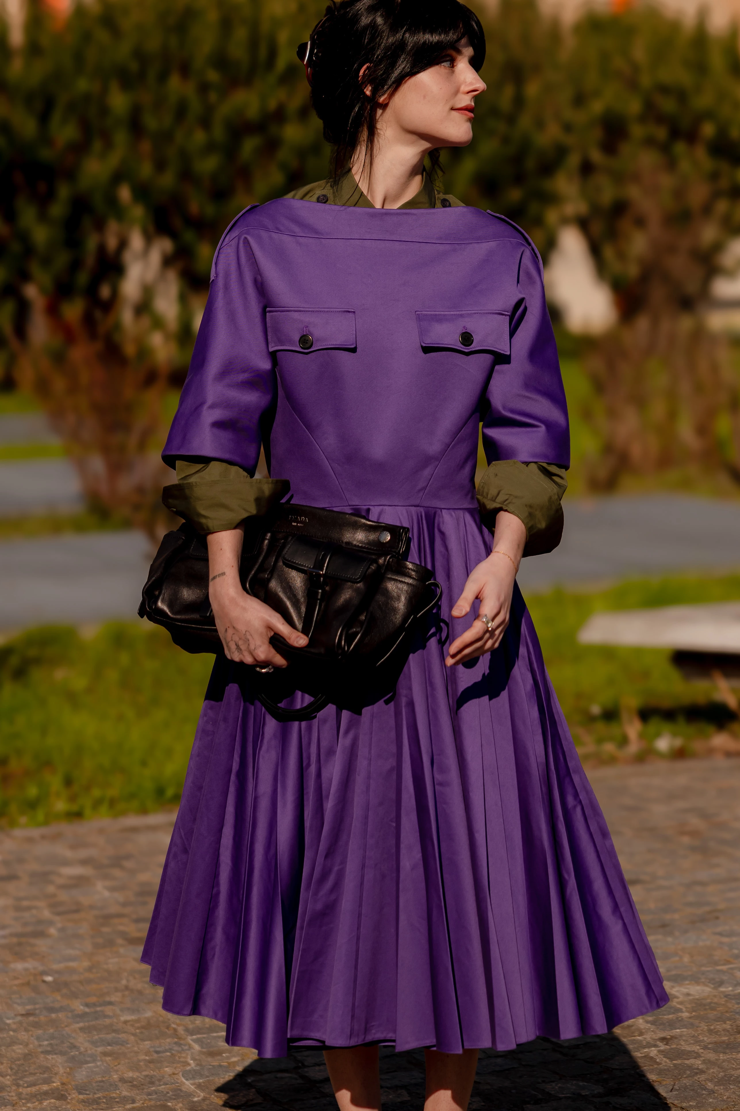 Streetstyle: the most fashionable girls on the streets of Milan10