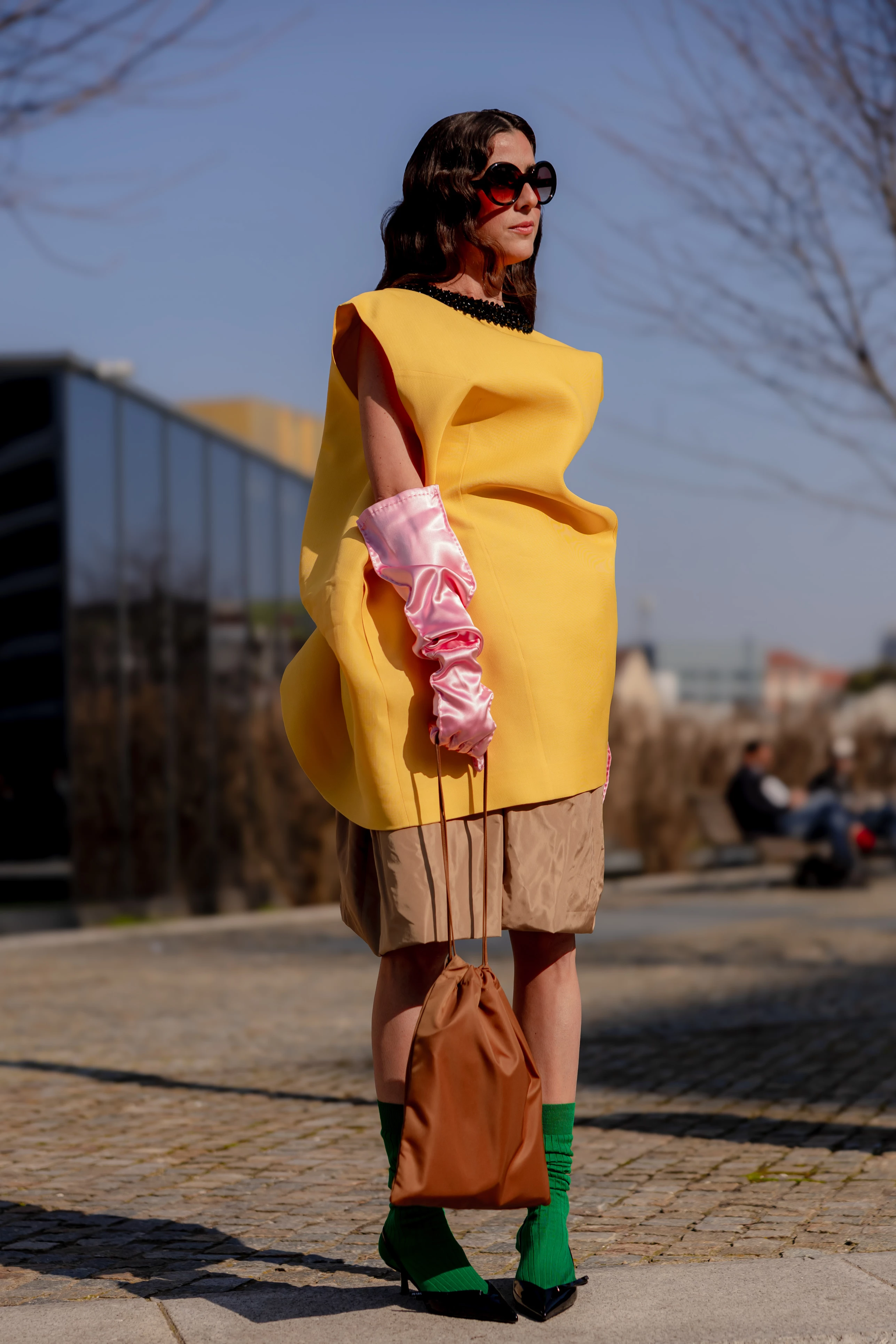 Streetstyle: the most fashionable girls on the streets of Milan6