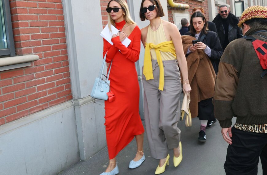 The most fashionable ballet flats this spring are blue