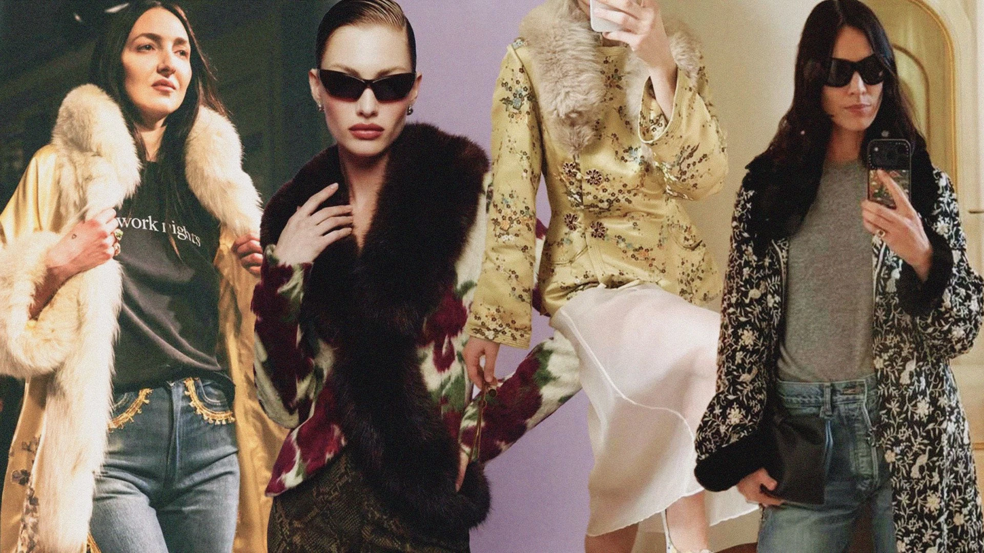 Silk opera coat is the most beautiful trend this spring0