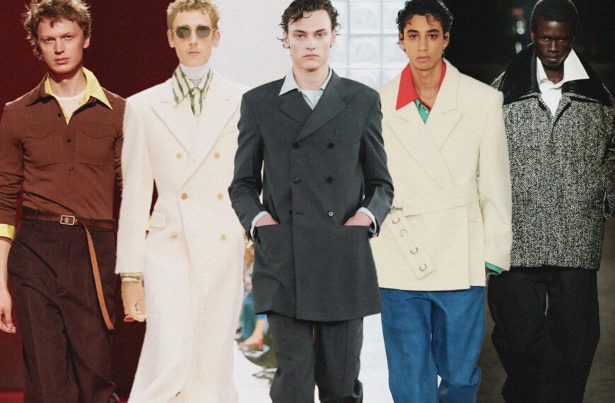 The half-tucked collar is the most interesting and simplest stylistic technique of&hellip;