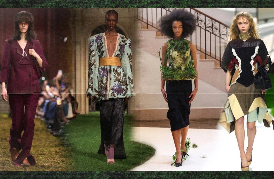 Why and how did moss become a new fashion trend?