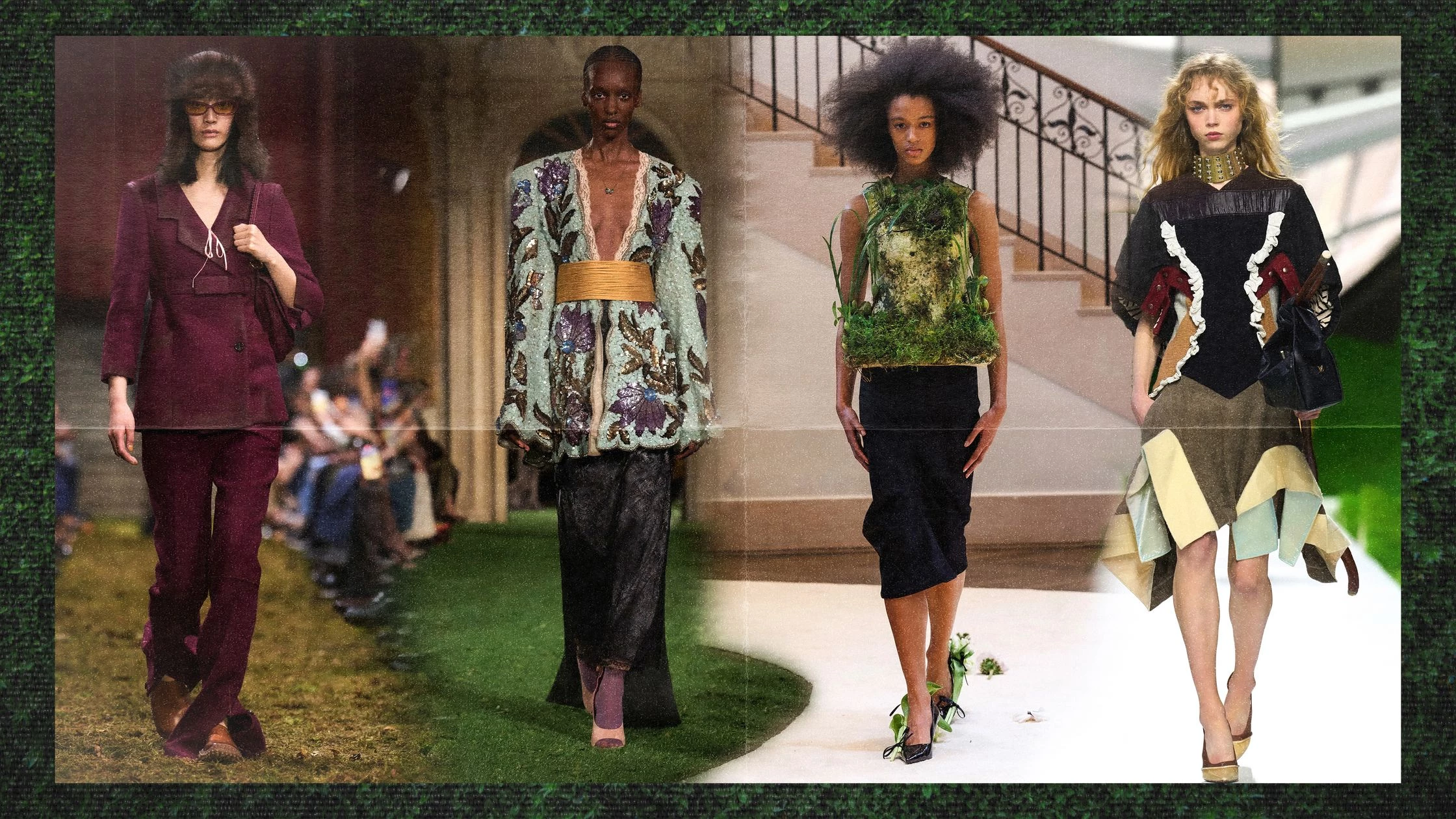 Why and how did moss become a new fashion trend?0