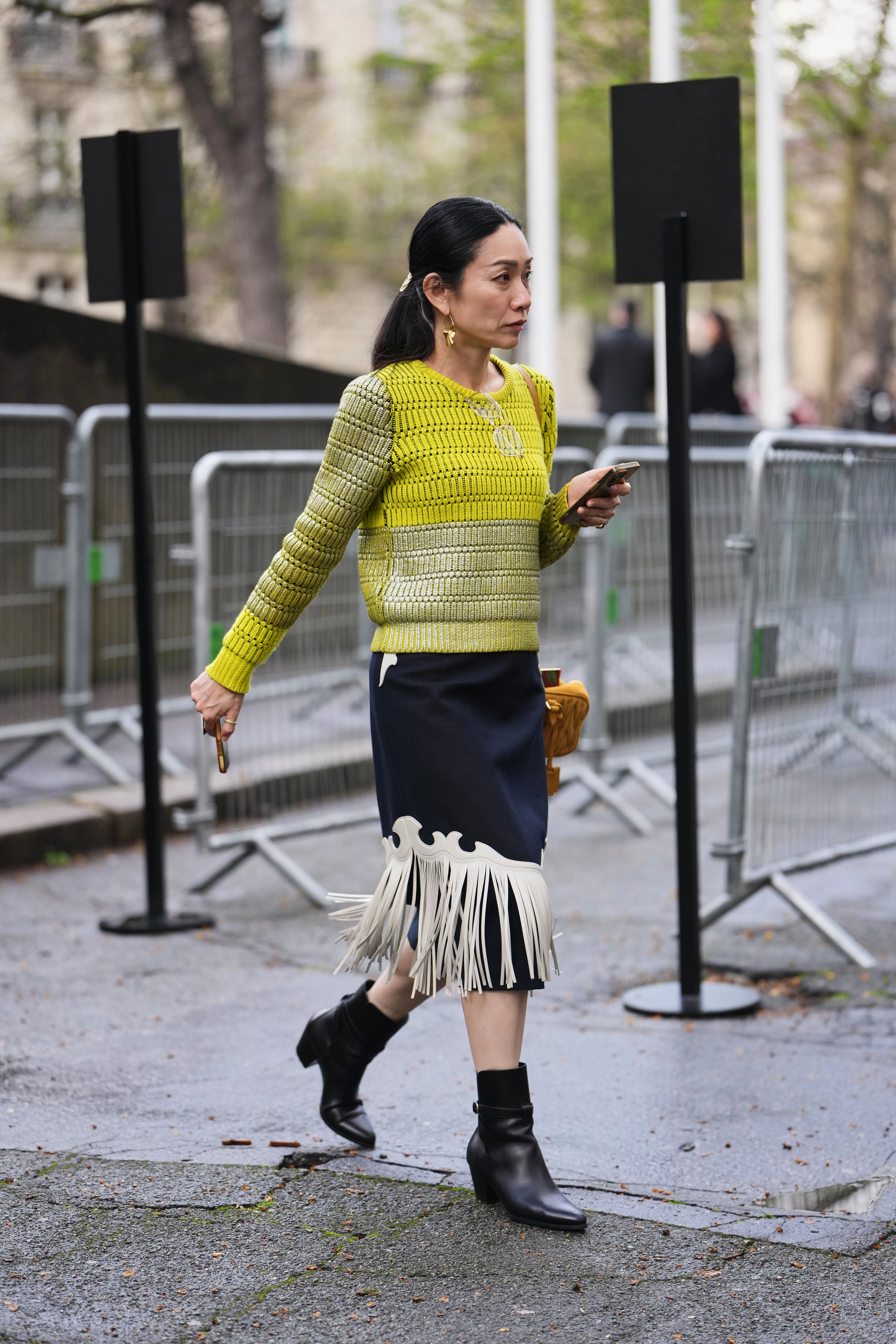 Accent skirt - the hit of the season10