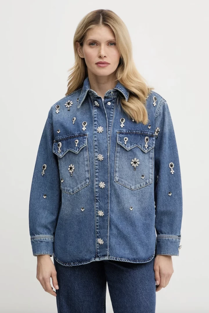 A denim shirt is a must-have for versatile looks this year13