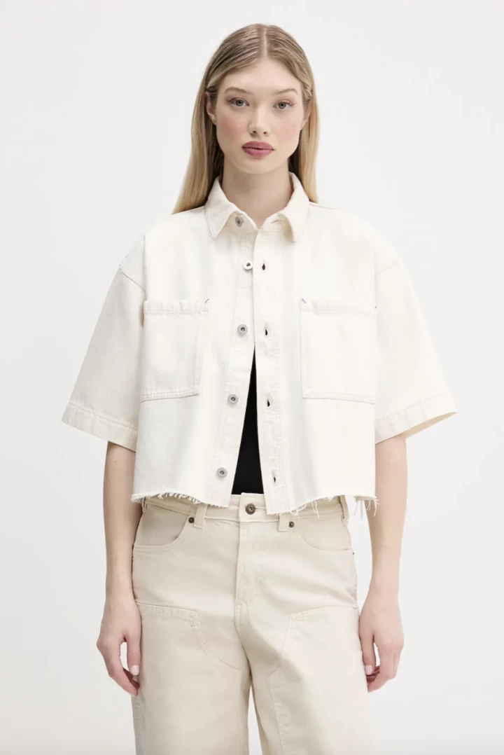 A denim shirt is a must-have for versatile looks this year9