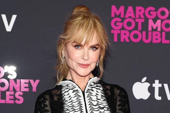 Nicole Kidman's lush bangs are a hairstyle that suits absolutely&hellip;