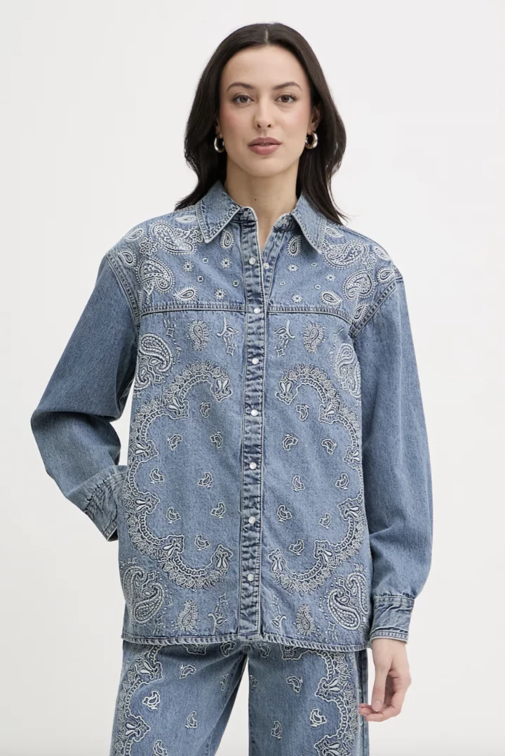 A denim shirt is a must-have for versatile looks this year12