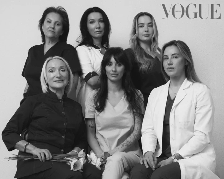 Volunteer doctors who will go to de-occupied and frontline territories are the heroes of the new issue of Vogue Ukraine1