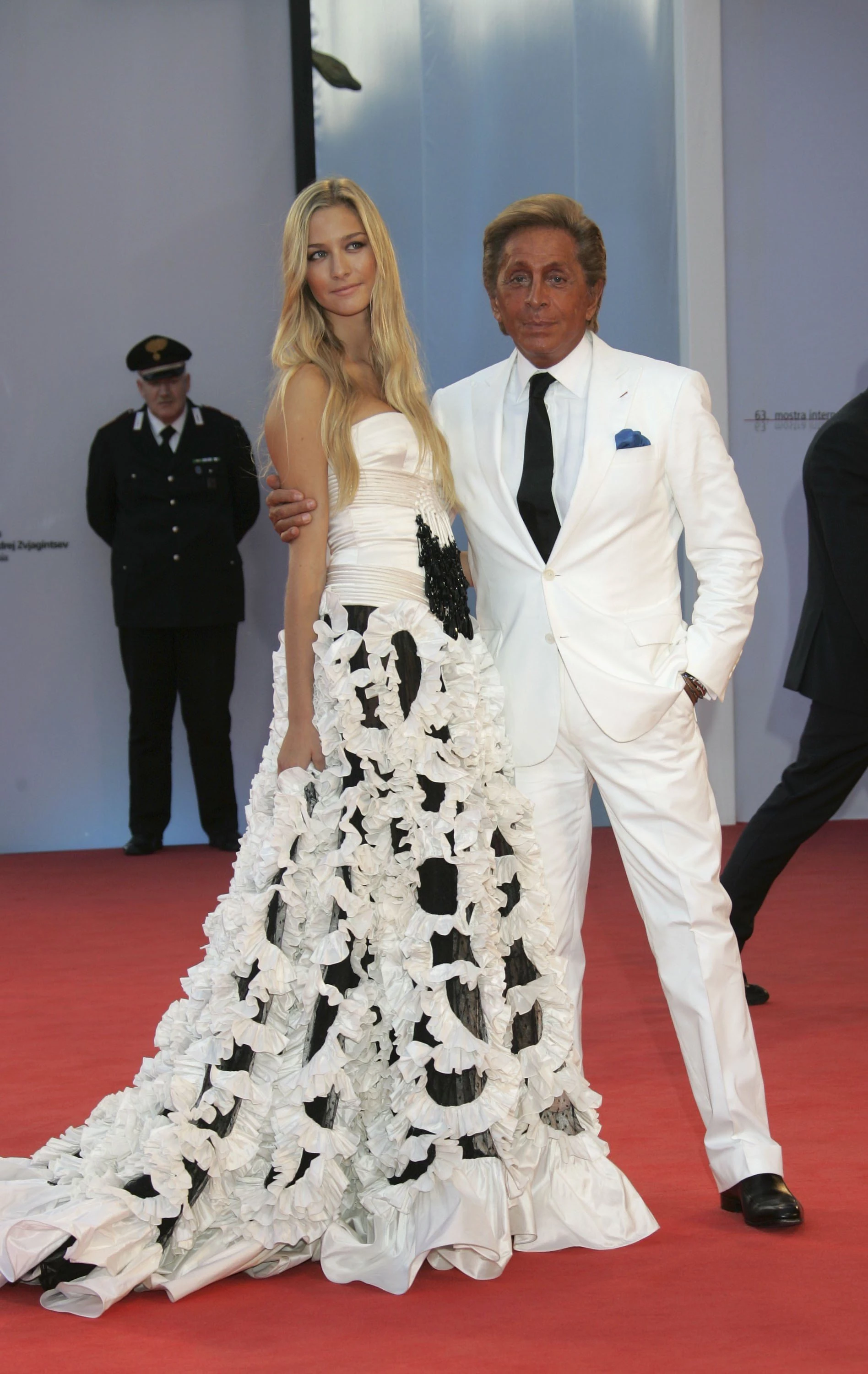 Valentino Garavani at the film premiere at the Venice Film Festival26