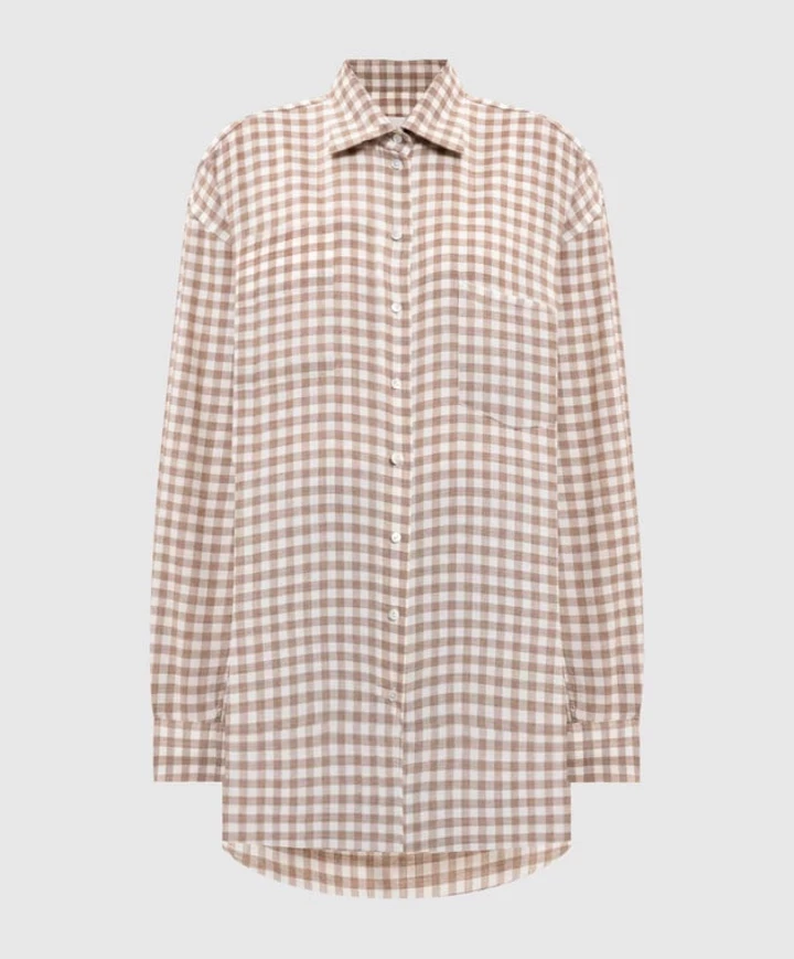 The plaid shirt is still the main thing of the off-season10