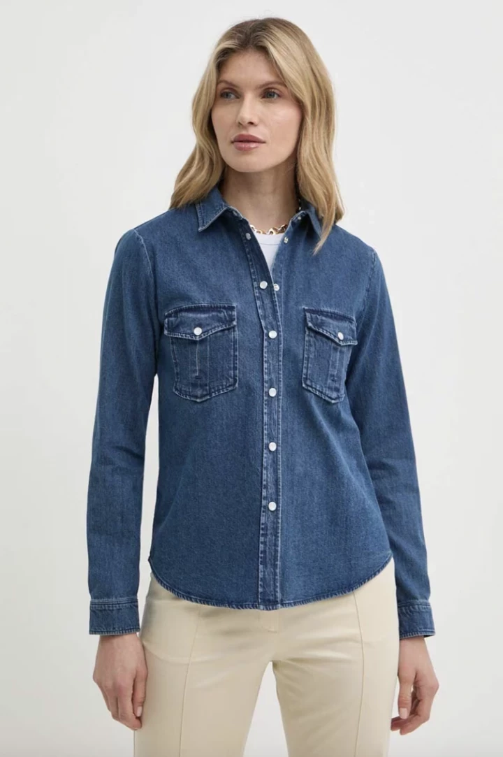 A denim shirt is a must-have for versatile looks this year11