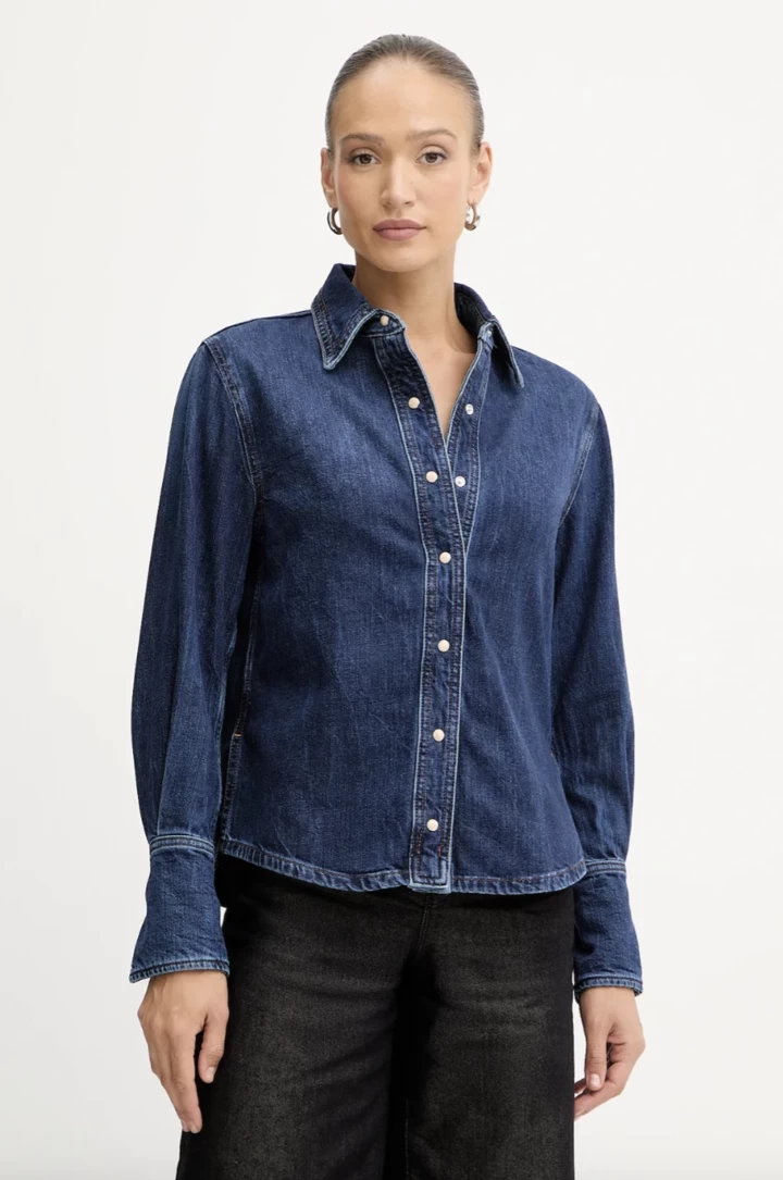 A denim shirt is a must-have for versatile looks this year10